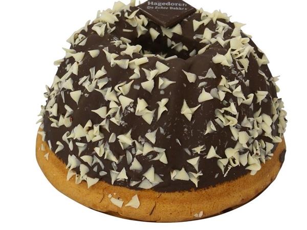 Radon met chocolade erover 1000 gram